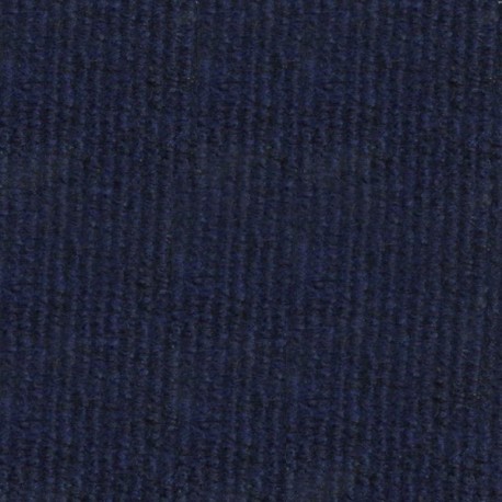 Moqueta ferial de canutillo color azul marino para eventos