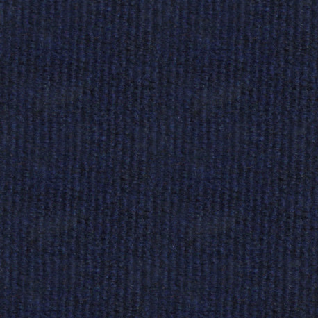 Moqueta ferial de canutillo color azul marino para eventos