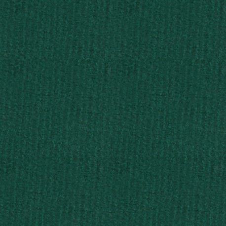 Moqueta ferial de canutillo color verde oscuro para eventos