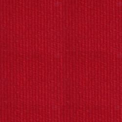 Moqueta ferial de canutillo color rojo para eventos