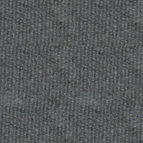 Moqueta ferial de canutillo color gris claro para eventos