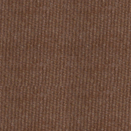 Moqueta ferial de canutillo color Cognac para eventos