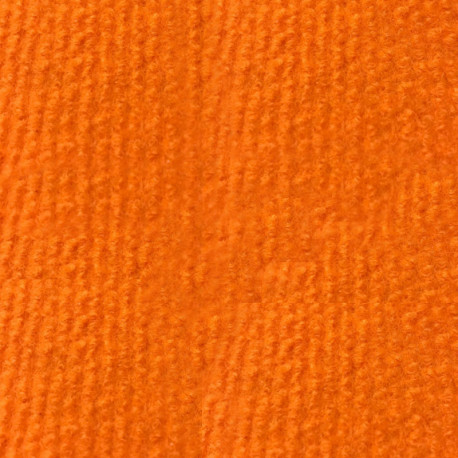 Rollo de Moqueta ferial Deluxe color Naranja
