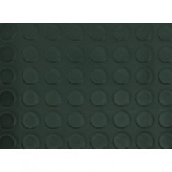 Suelo de PVC Circulos Color Negro