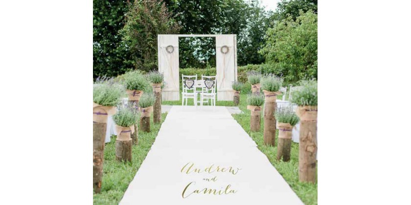 A propósito de la tipografía y las iniciales para una boda - aplicaciones.