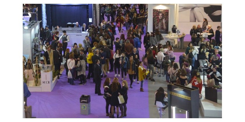 Feria Cosmobeauty en Barcelona, estética, maquillaje, peluquería...